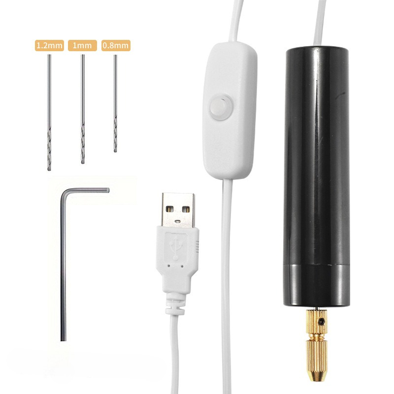 Jewelry Making Rotary Tool - Mini USB Güçlü Elektrikli Matkap El