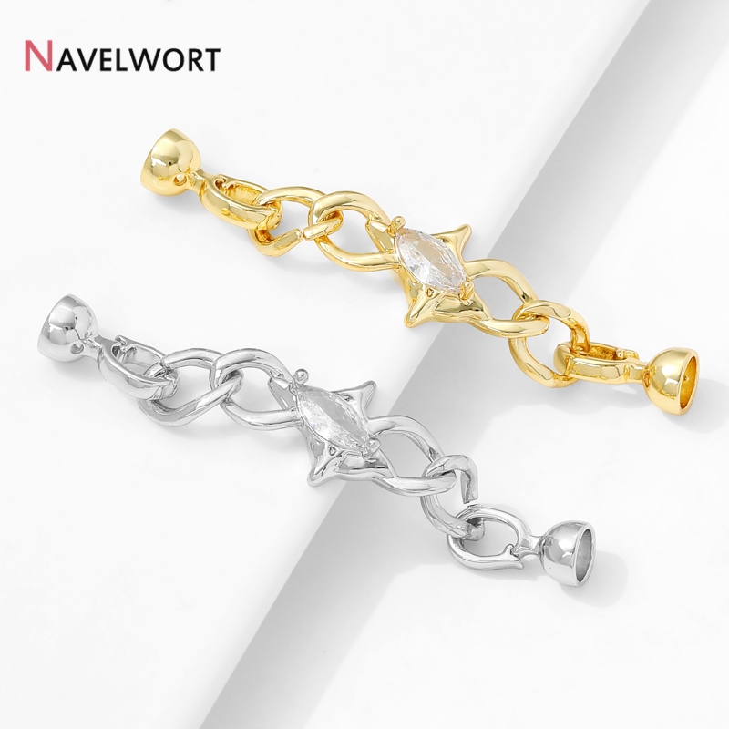 14K Altın Kaplama Pirinç Zirko - Jewelry Making Chain incelemesi ve fiyatı