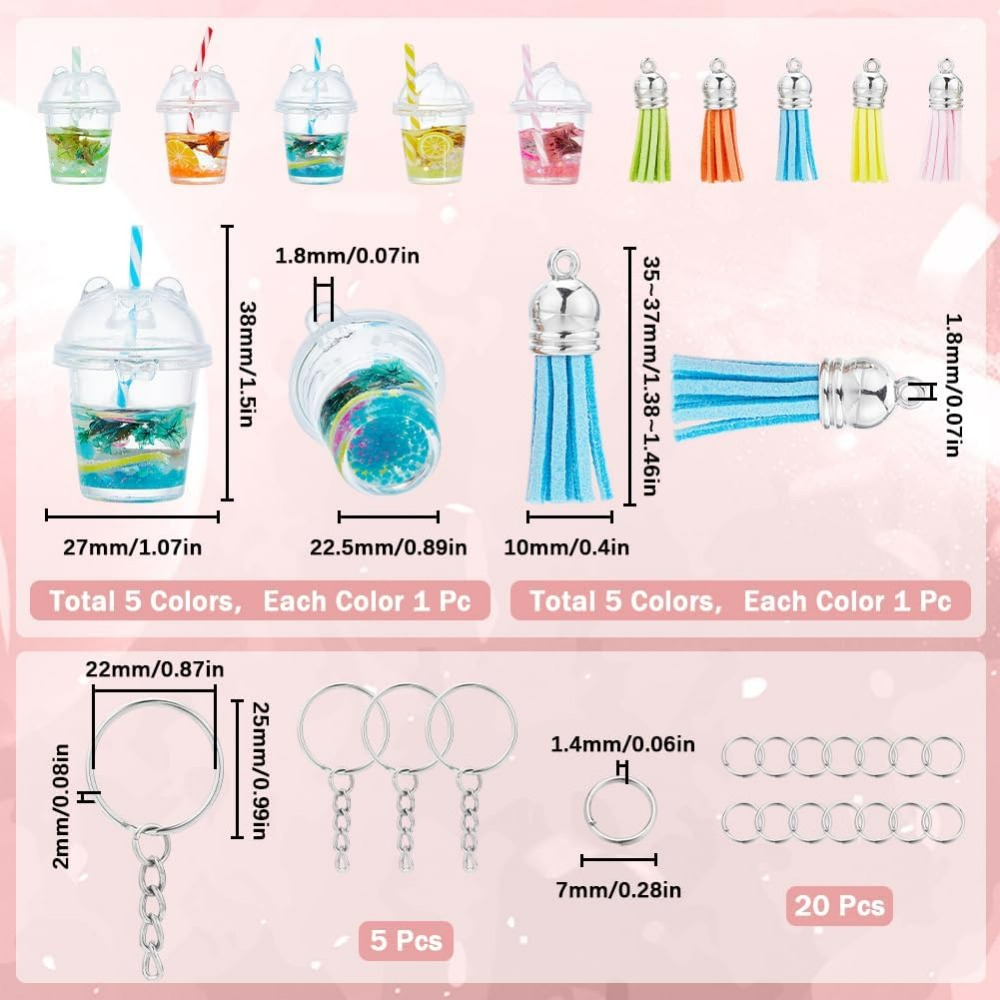 35 adet DIY 5 takım kabarcık ç - Jewelry Making Chain incelemesi ve fiyatı