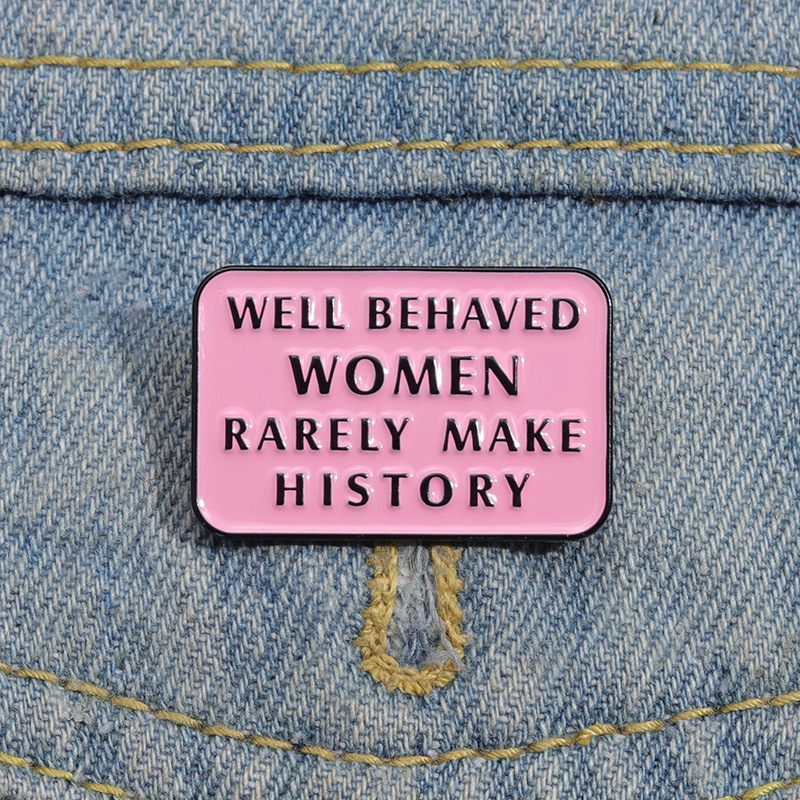Feminist emaye pimleri iyi huy - Jewelry Making History incelemesi ve fiyatı