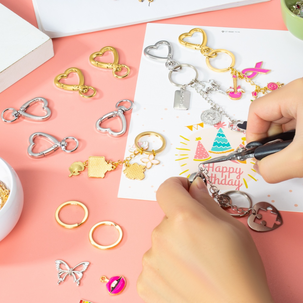10 adet Metal Kalp Istakoz Pen - Jewelry Making Kit For Beginners incelemesi ve fiyatı