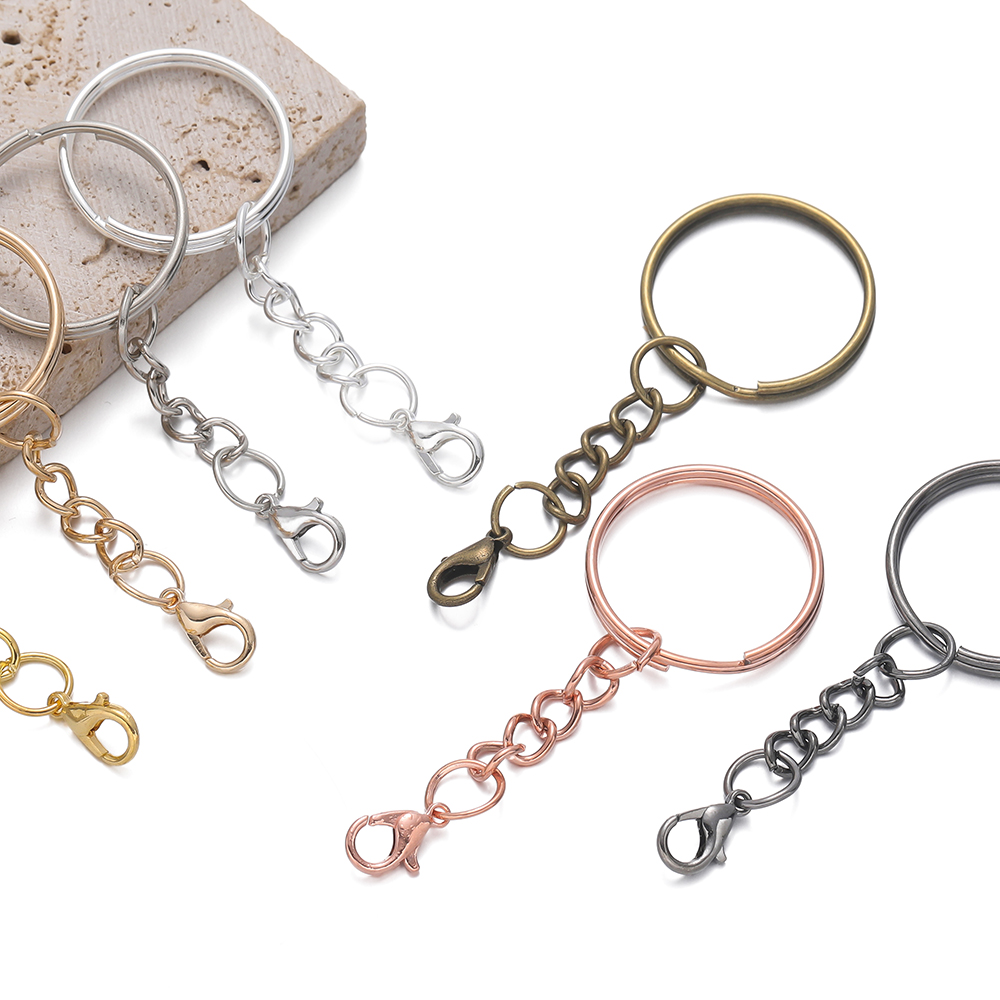 10 adet/grup 25mm vida gözlü i - Jewelry Making Chain incelemesi ve fiyatı