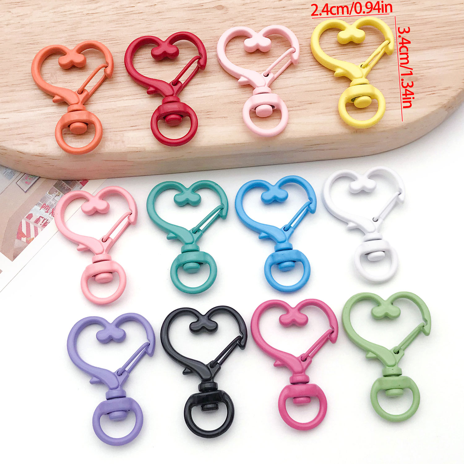20 adet 24x34mm Boyalı Aşk Kan - Jewelry Making Chain incelemesi ve fiyatı